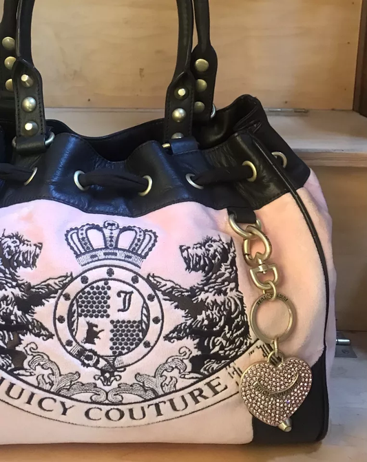 Vintage Juicy Couture Daydreamer Tote – Scotty Dog Embroidery, Excellent Condition
